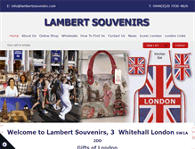Tablet Screenshot of lambertsouvenirs.com